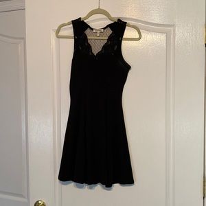 Small black lace dress